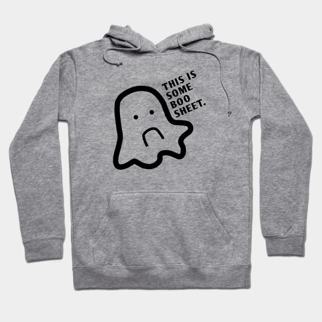 This Is Some Boo Sheet Drawing Hoodie by BlackMeme94